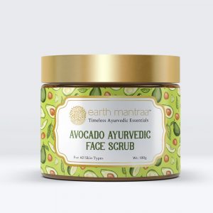 Avacado face scrub - Earth Mantraa