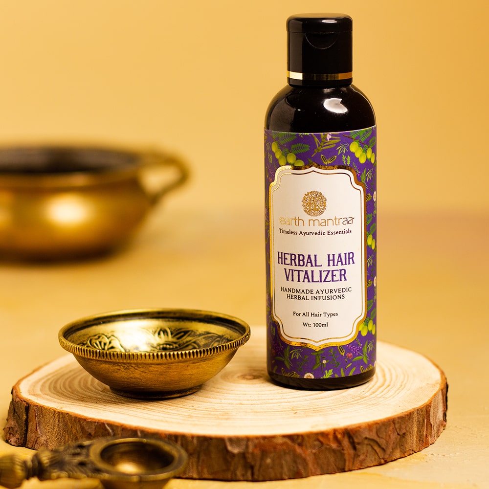Herbal Vitalizer For Healthy Hair Earth Mantraa